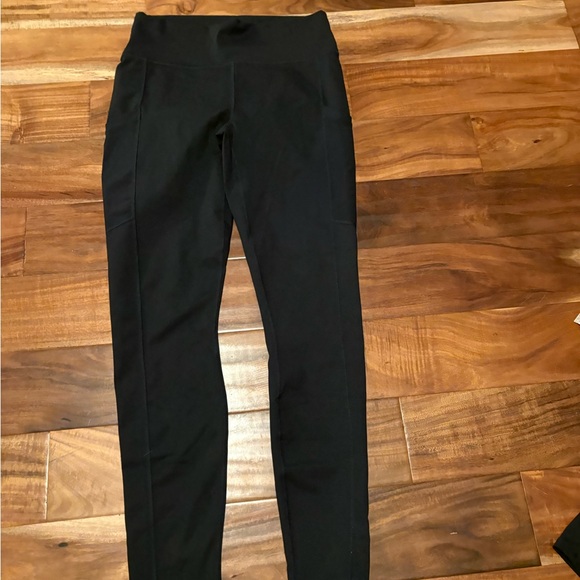 Fabletics On-The-Go High Waisted Leggings Black Size L Tall NWT - Picture 2 of 5